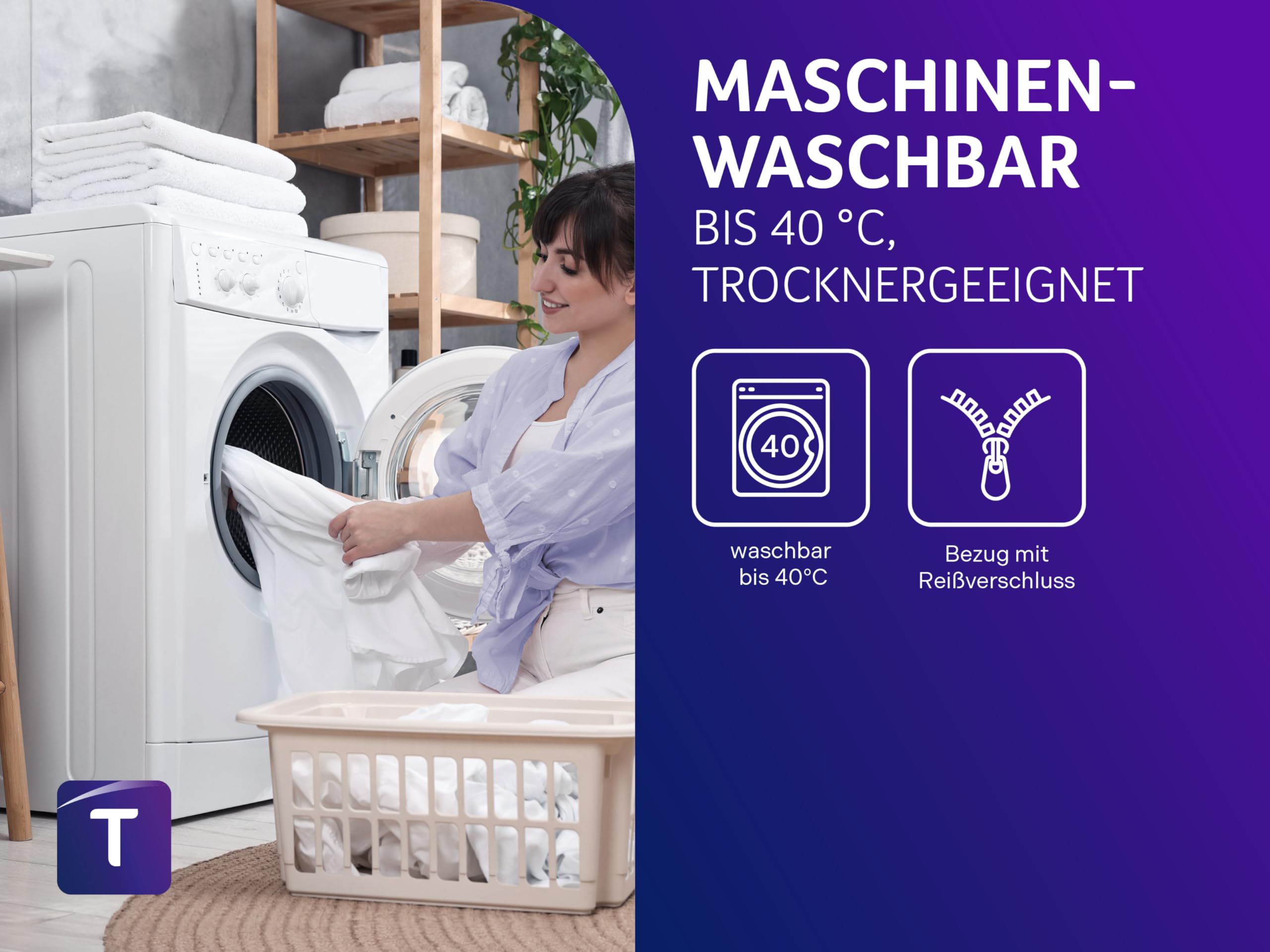 Traumnacht Cozy Bettsitzkissen, Lesekissen, Rückenkissen, hellgrau, Abnehmbarer, waschbarer Bezug aus hautsympathischem Mikroplüsch, produziert nach deutschem Qualitätsstandard