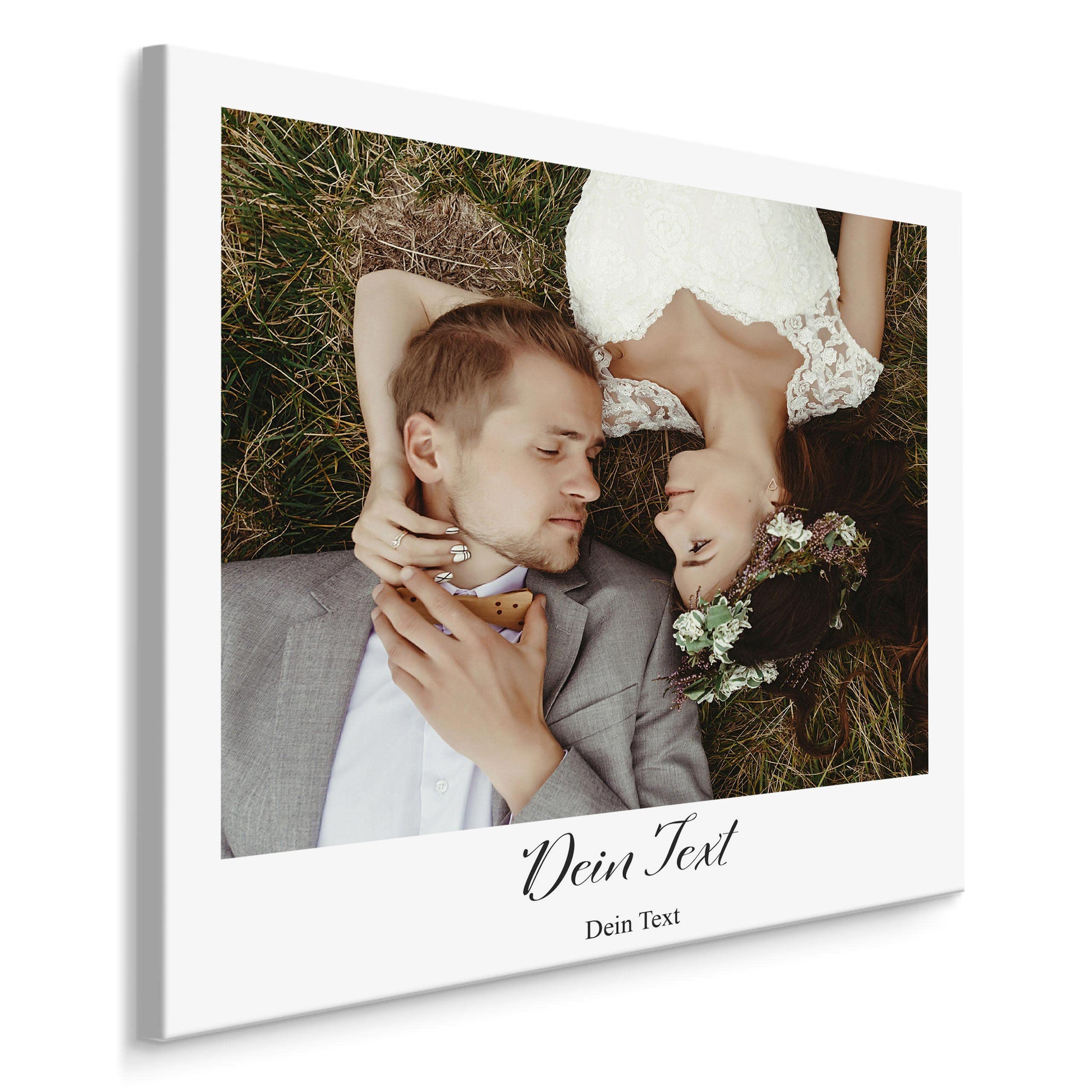 Muralo Personalisierte Leinwand mit eigenem Bild, Wandbild - 80x90 cm | Foto-Leinwandbild, hochauflösender Druck, lebendige Farben - ideal für Wohnzimmer und Schlafzimmer, Ein Geschenk fürs Leben