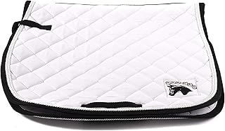 Gee Tac Comfort Numnah 100% Cotton Saddle Pad One Size White