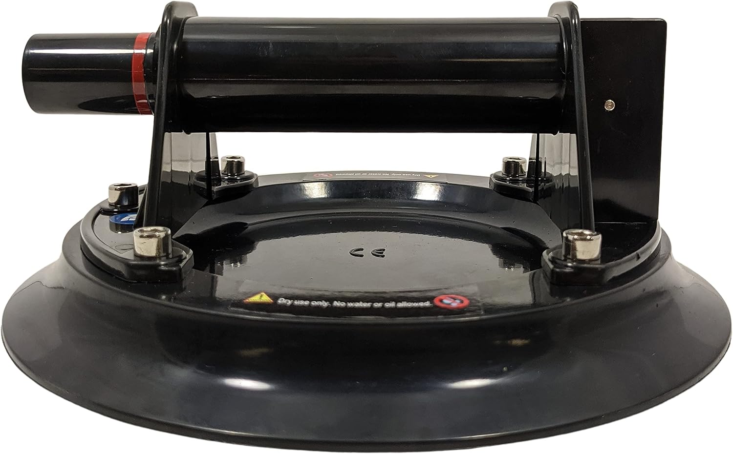 ELECTRONIX EXPRESS 8インチ 高耐久 ガラス吸盤 花崗岩とガラス用 真空吸盤 耐荷重330ポンド 【チェーンプライヤーリフターストーングラバー】 ガラス、磨