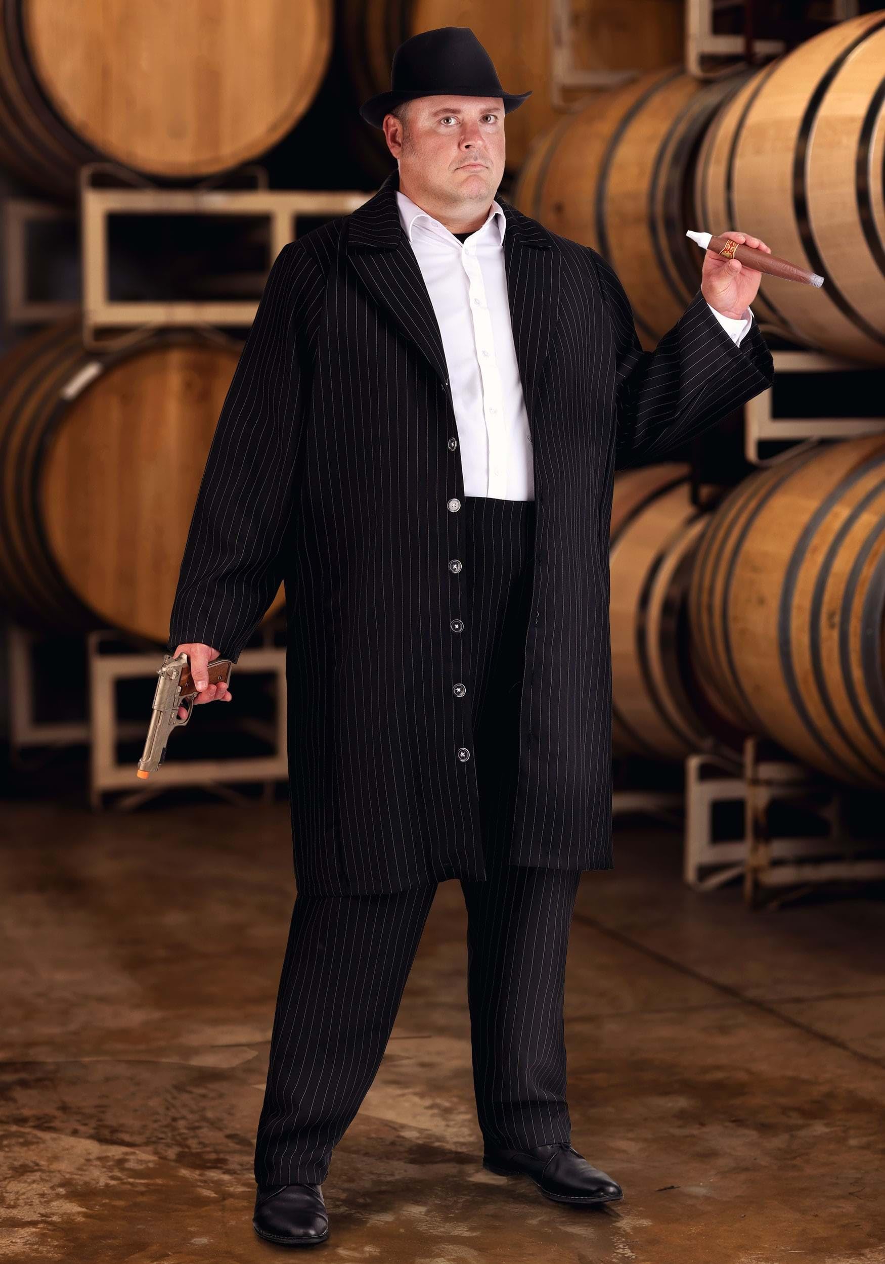 Amazon.co.jp: プラスサイズ メンズ ズートスーツ ギャング