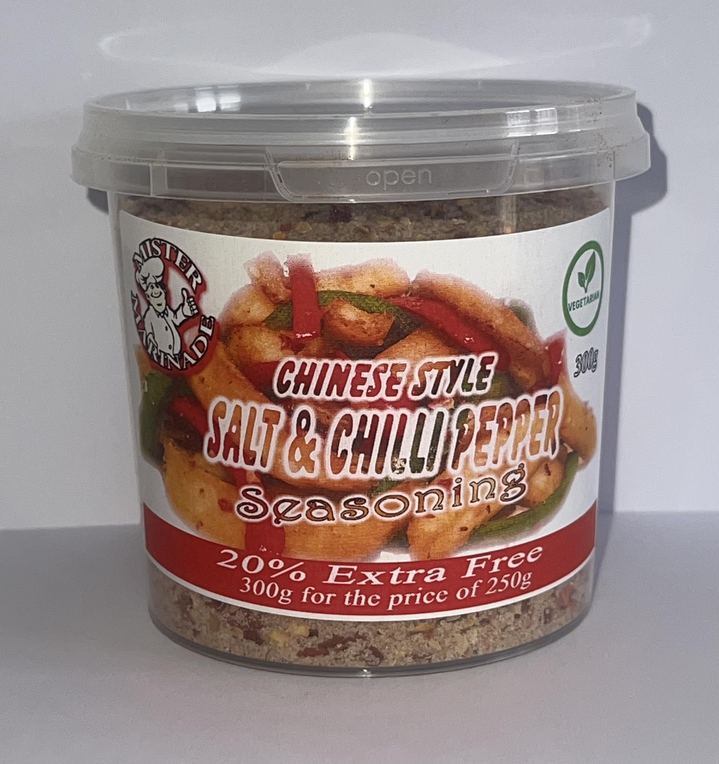 Mister Marinade Salt & Pepper Seasoning (300g for the price of 250g, 20% Extra Free)