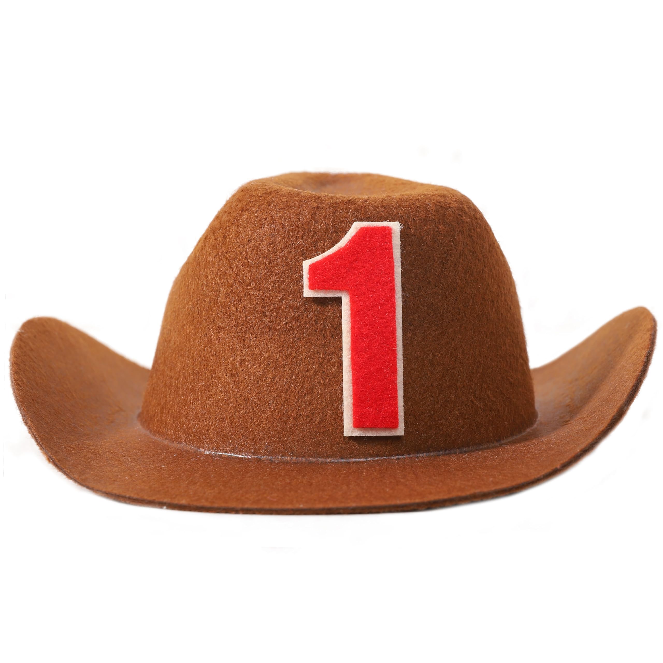 WAWUO 1st Birthday Cowboy Trumpet Hat for Baby Toddler Party