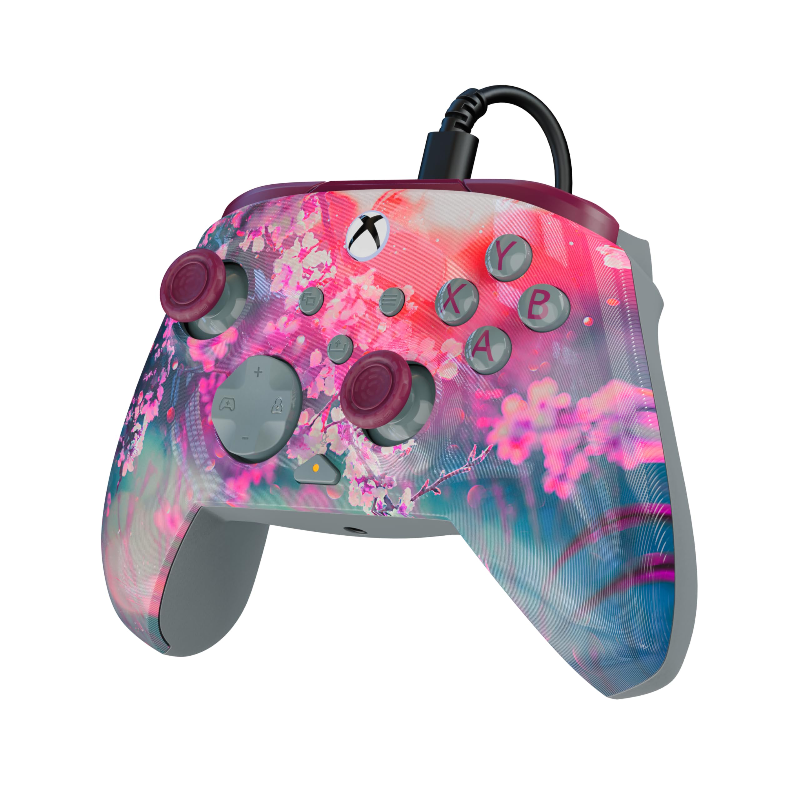 Turtle Beach Rematch Advanced Kyoto Bloom Manette de jeu filaire - Licence Xbox Series XS, Xbox One et PC avec Lenticulaire, multi-design, Boutons Programmables, Gâchettes et commandes audio