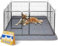 Vista 25 de Sunheir - Almohadillas lavables reutilizables orina de cobayas, forros impermeables absorbentes para jaulas cobayas conejos conejillos de indias