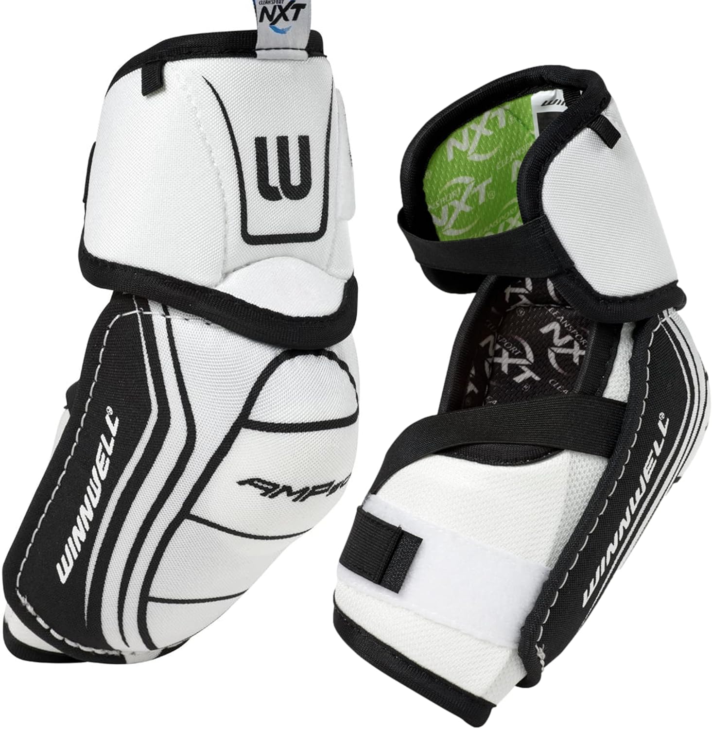 Winnwell AMP500 Hockey Elbow Pads Ice Hockey Gear for Youth, Junior