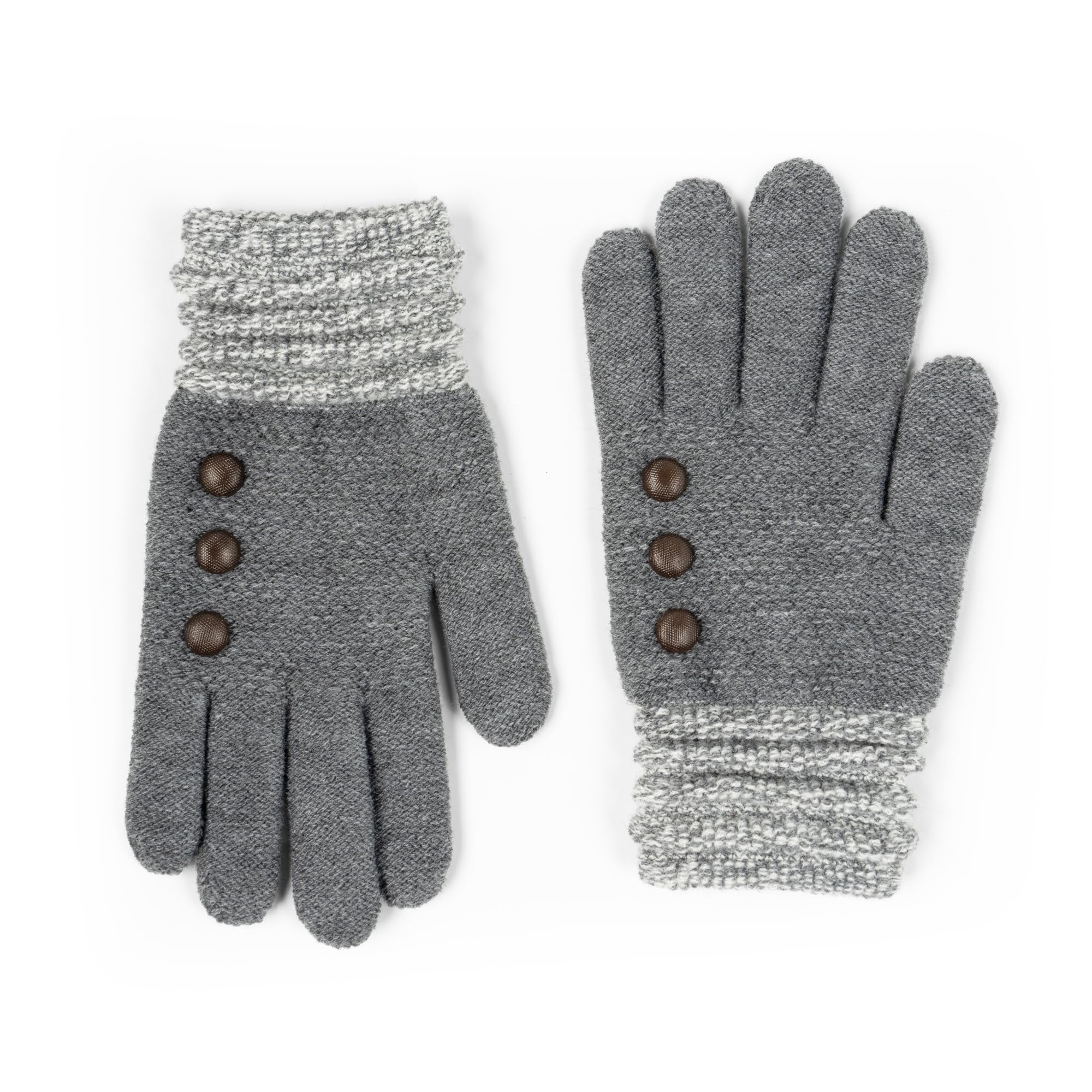 Britt's Knits Ultra-Soft Stretch Knit Women’s Warm Winter Gloves