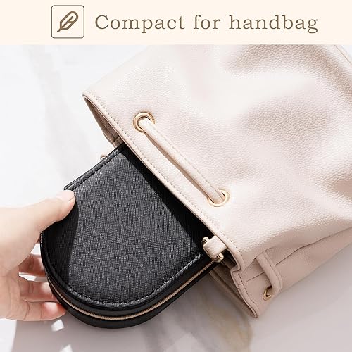 Vista 8 de ProCase Paquete de caja de reloj con joyero de viaje