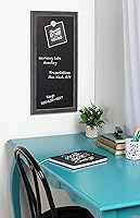 Vista 4 de Pizarrón magnético enmarcado Wyeth, marca DesignOvation