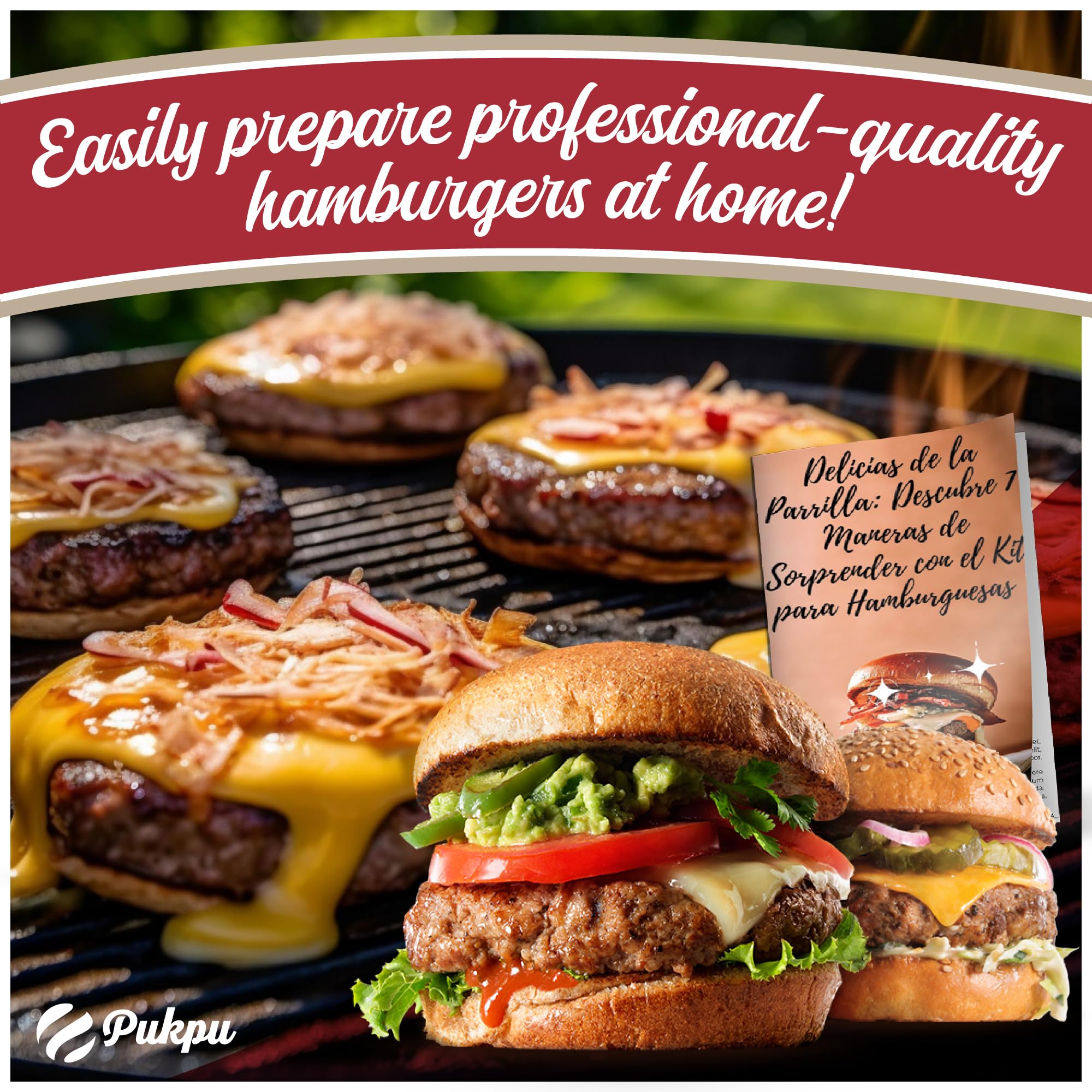 Smash Burger Plastikowy Duży