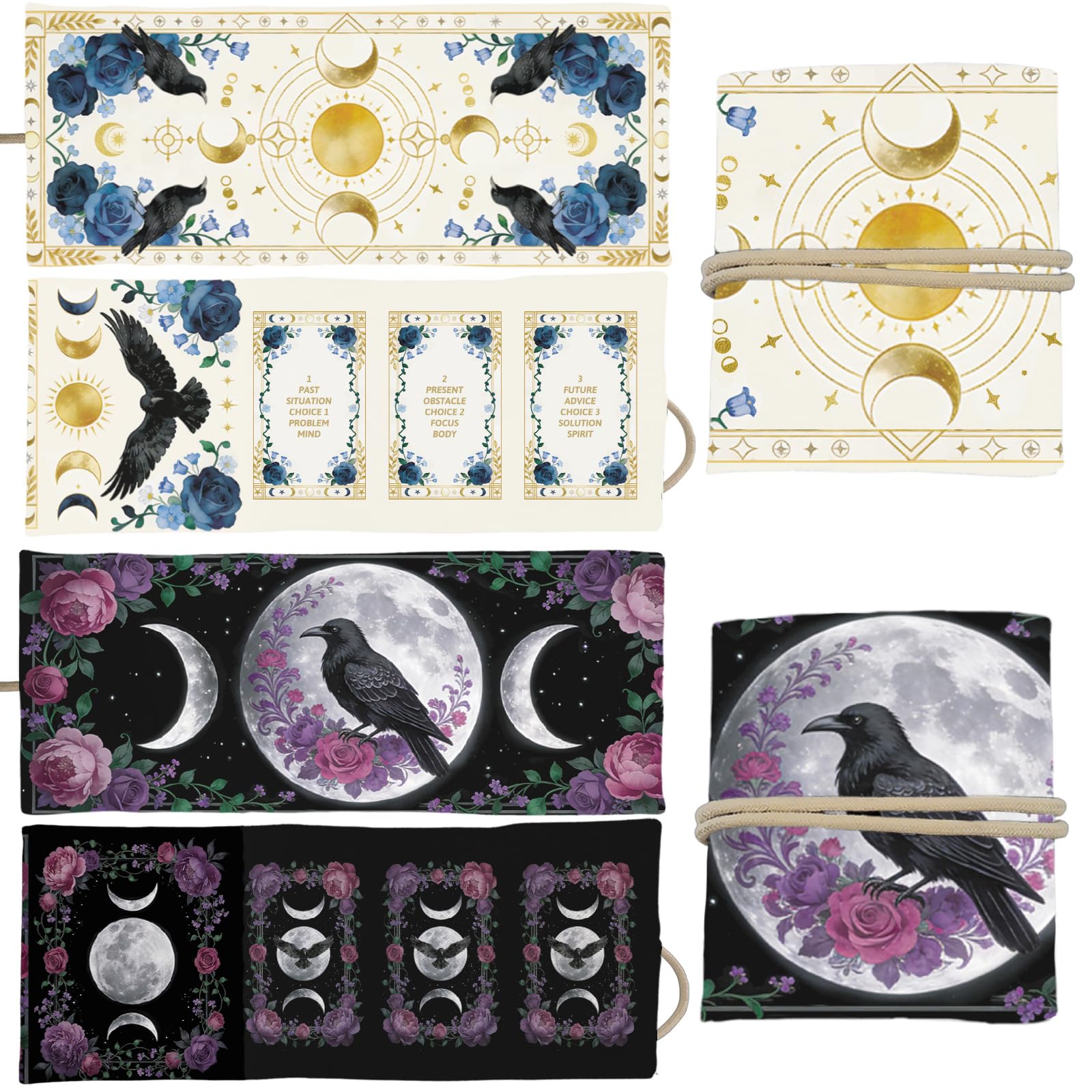 Bolsa de tarot para llevar tus cartas y joyas sagradas a tus lecturas en cualquier lugar