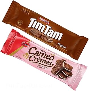 Original, Griffins Cameo Cremes Biscuits (2 Pack Deal) Cameo Crème, Creamy, Crispy & Coconutty