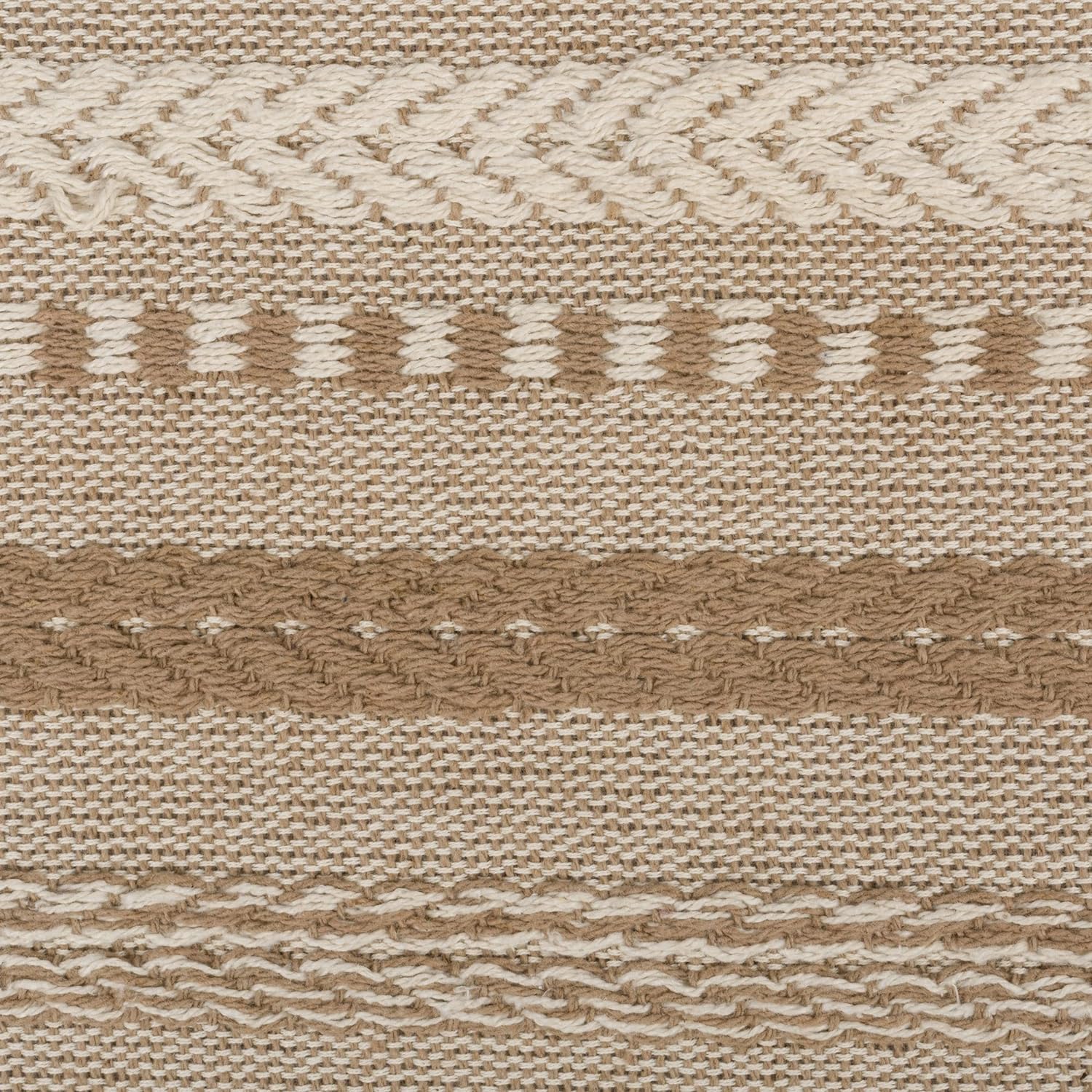Premium Cotton Designer Table Runner -14x72 Inches (Beige), Elegant Décor for Dining Tables Center Table, Console, Events - Image 4