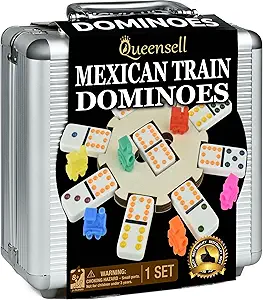 Mexican Train Dominoes Set (Regal Games)