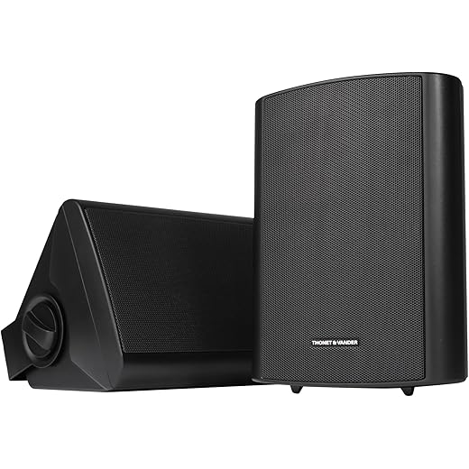 Thonet & Vander Fleck7 gen2 Outdoor Speakers Black