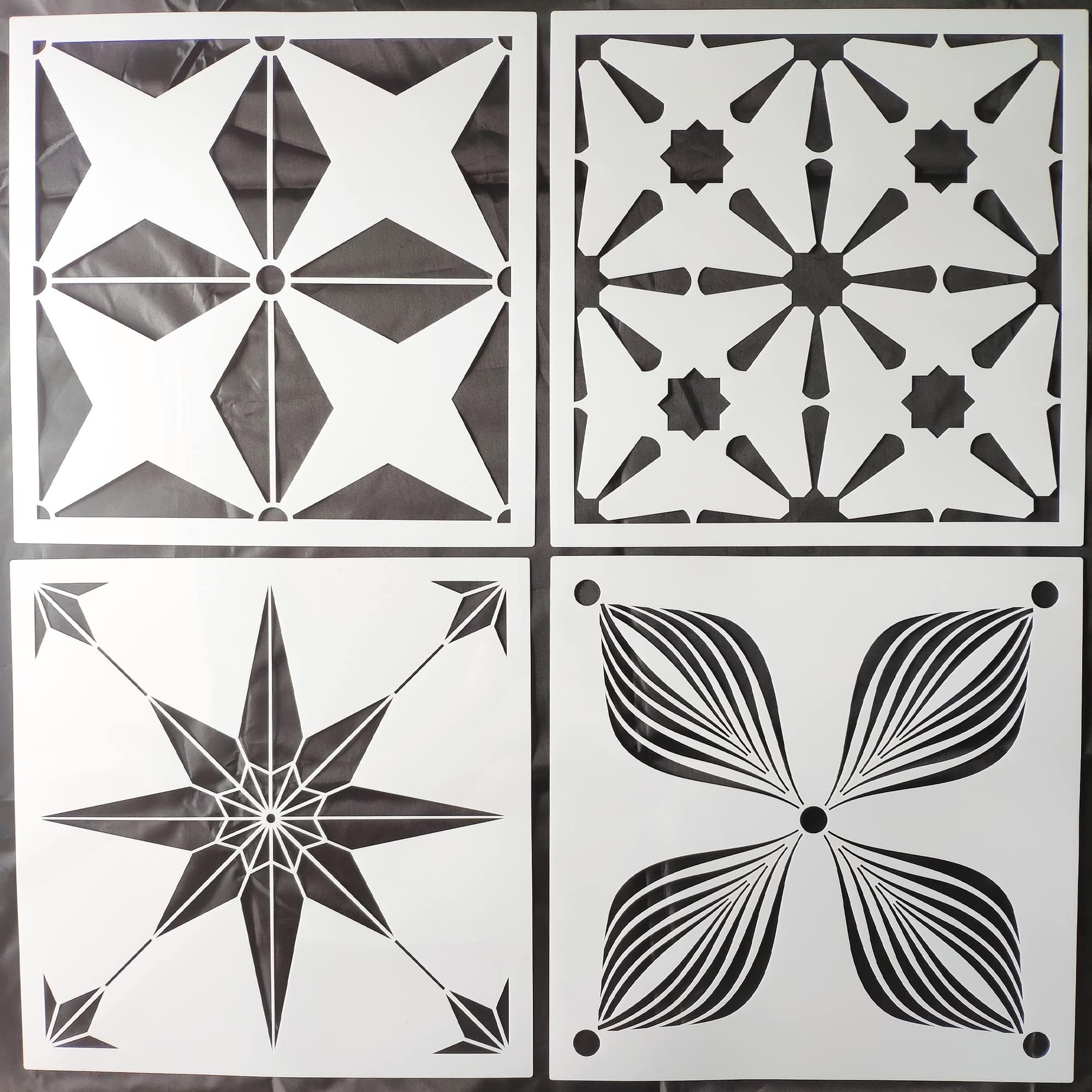 Nagoya Tile Stencil Cement Tile Stencils DIY Japanese