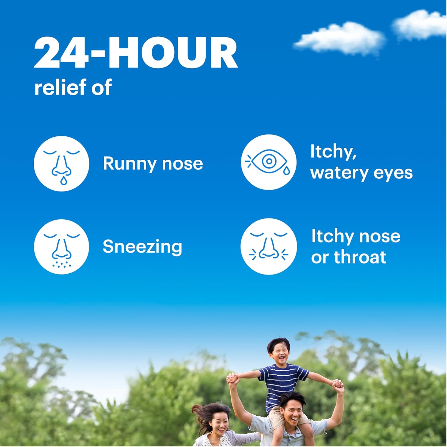 Claritin Children's Allergy Medicine, 24-Hour Non-Drowsy Loratadine 5mg, Antihistamine Liquid for Kids Aged 2 Years and Older, Grape Flavored, 8 fl oz. - Image 3