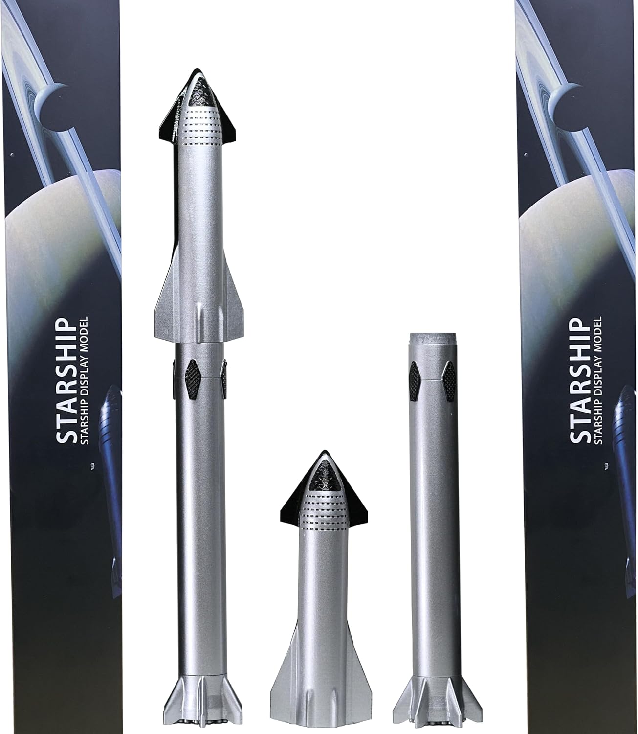 PenJiaKun SpaceX Starship 1/375 Diecast Rocket Model for Collection and Gift