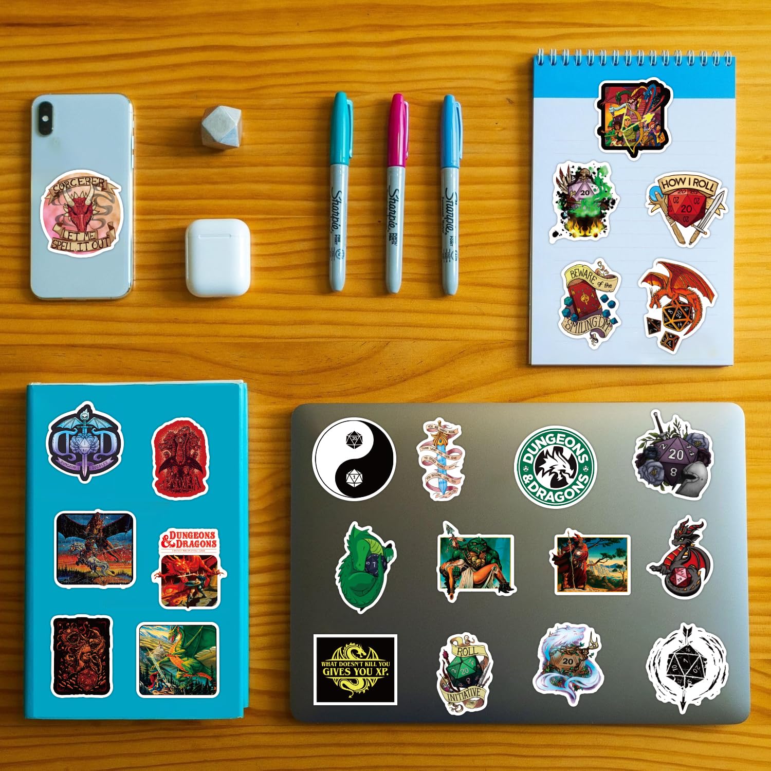 Dungeons and Dragons Stickers 100pcs - Image 4