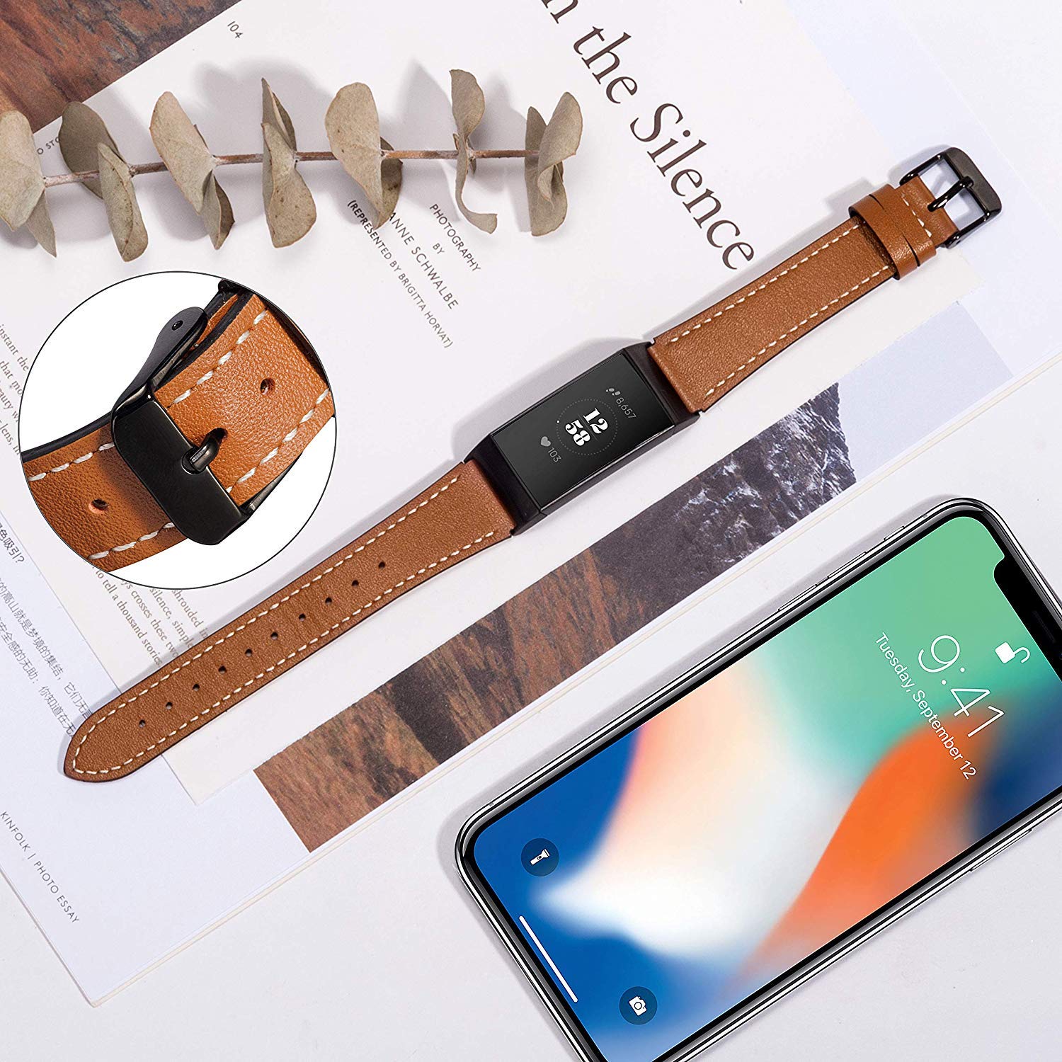 Amazon | Fitbit Charge 3 バンド/Fitbit Charge 4バンド フィット