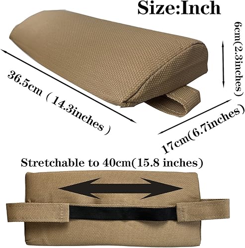 Miniatura 7 de Ostlttyn Almohada de repuesto para silla de gravedad cero con banda elástica, universal suave y extraíble para silla de descanso de gravedad cero,