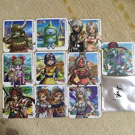 Amazon ドラゴンクエスト10ドラクエ10スクエニカフェコースターヒューザザンクローネエステラリィンラウルキュルル10枚セット アニメ 萌え グッズ 通販 Amazon ドラゴンクエスト10ドラクエ10スクエニカフェコースターヒューザザンクローネエステラリィンラウルキュルル10枚セット アニメ 萌え グッズ 通販