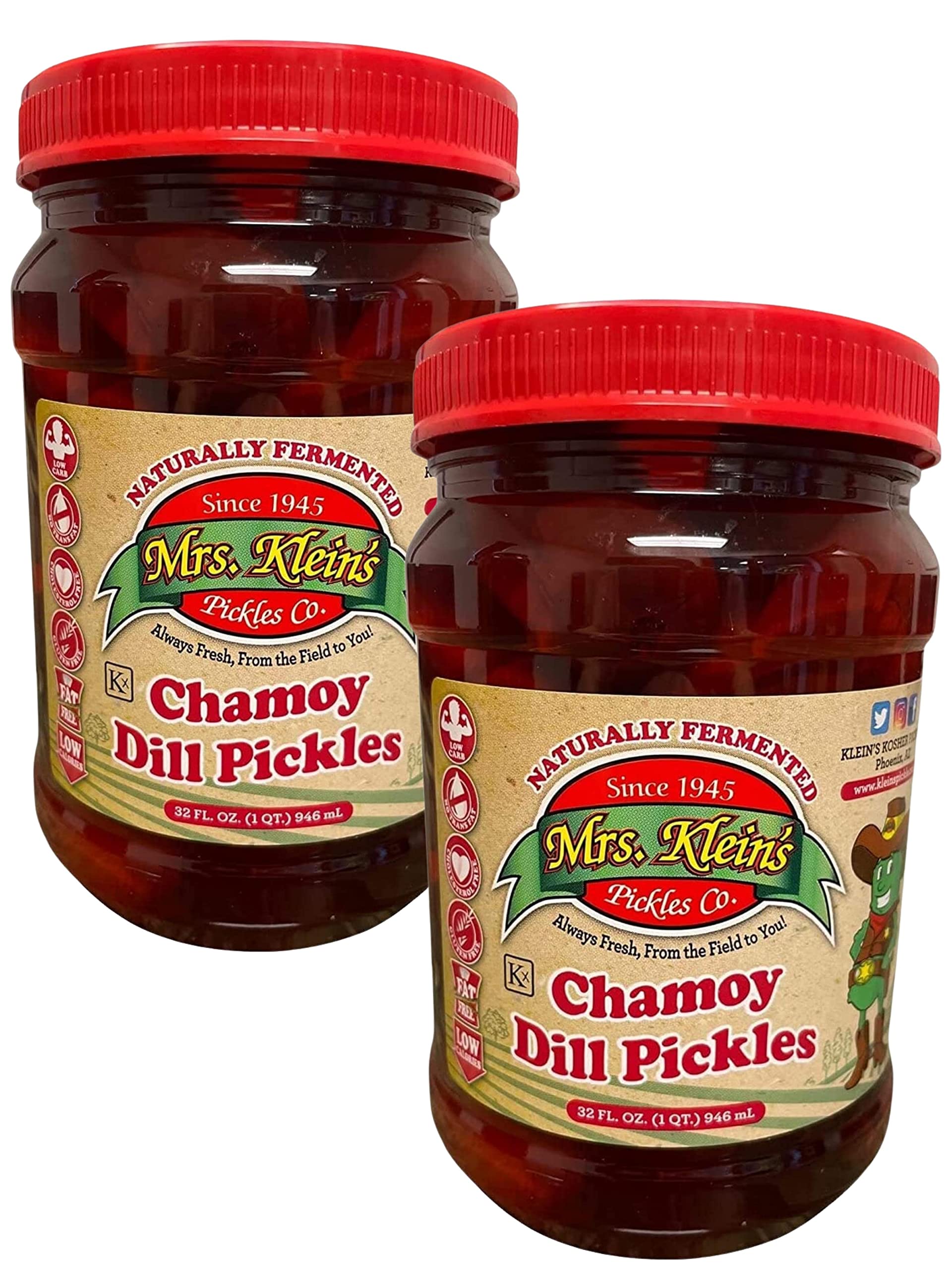 Buy Mrs. Klein's Chamoy Pickles Popular red pickles in Chamoy Pickles
