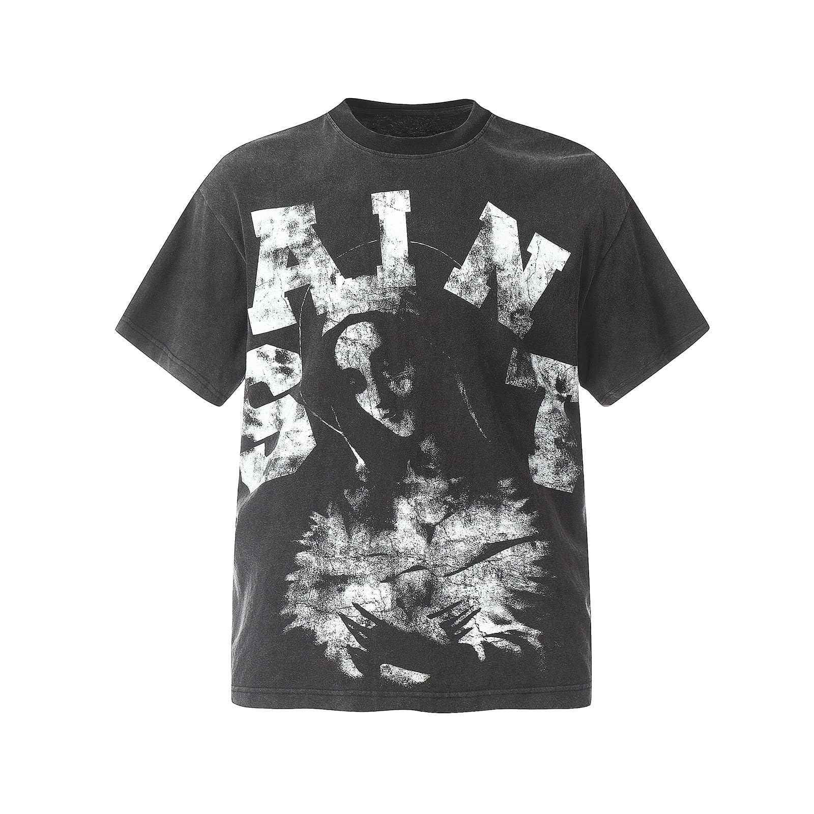 DONCARE"Saint West Coast Cotton Unisex Crew Neck Heavyweight Short Sleeve