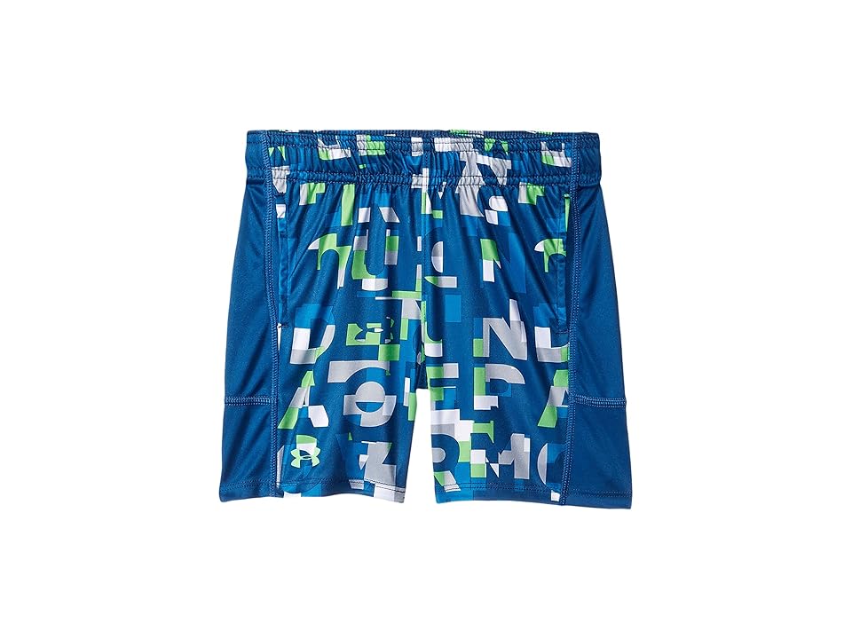 

Under Armour Kids Wordmark Stunt Shorts (Little Kids/Big Kids) (Moroccan Blue) Boy's Shorts
