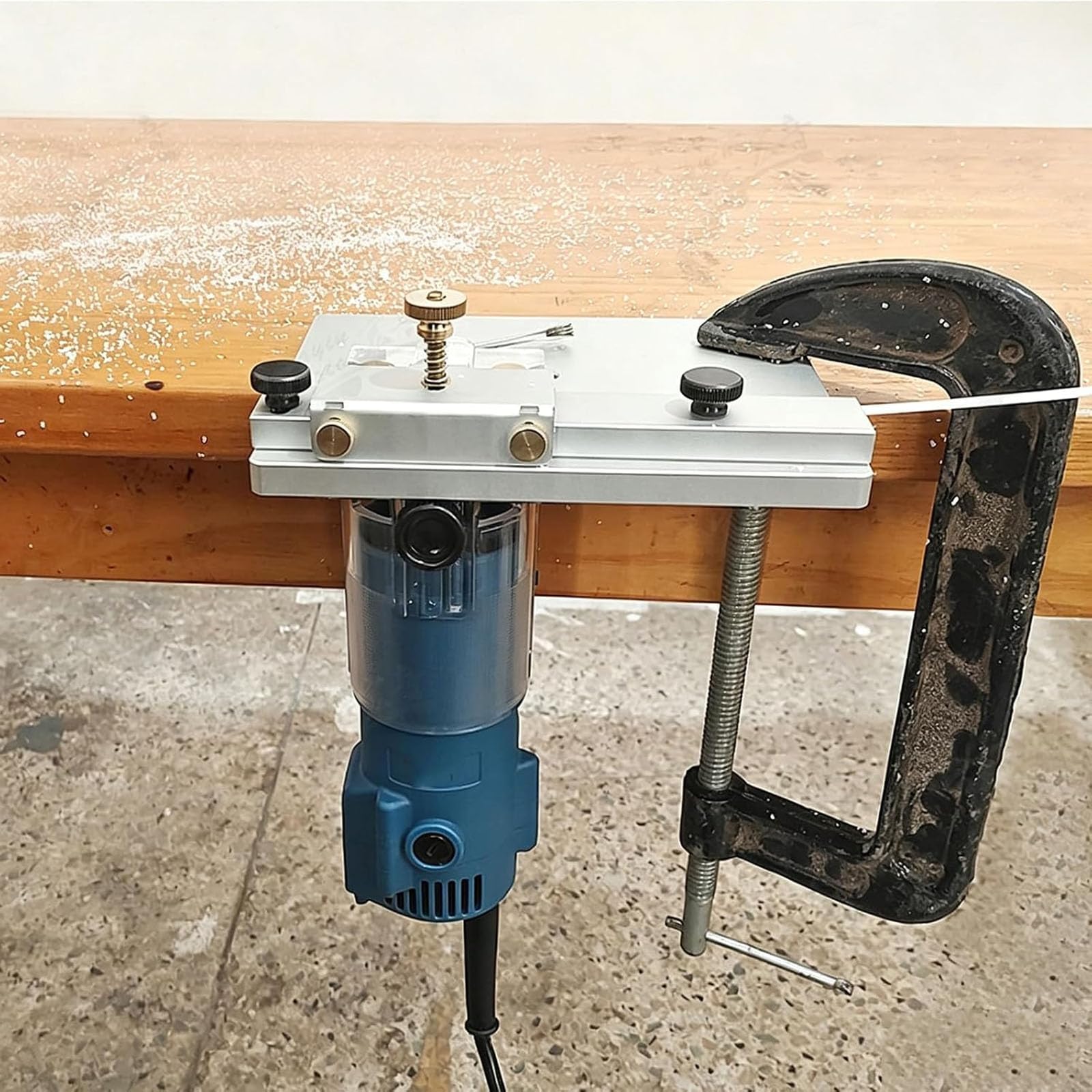 Abrazaderas de borde para fabricación de guitarras, abrazaderas de corte de aleación de aluminio para reparación de guitarra eléctrica acústica, herramienta de bandas de borde ABS