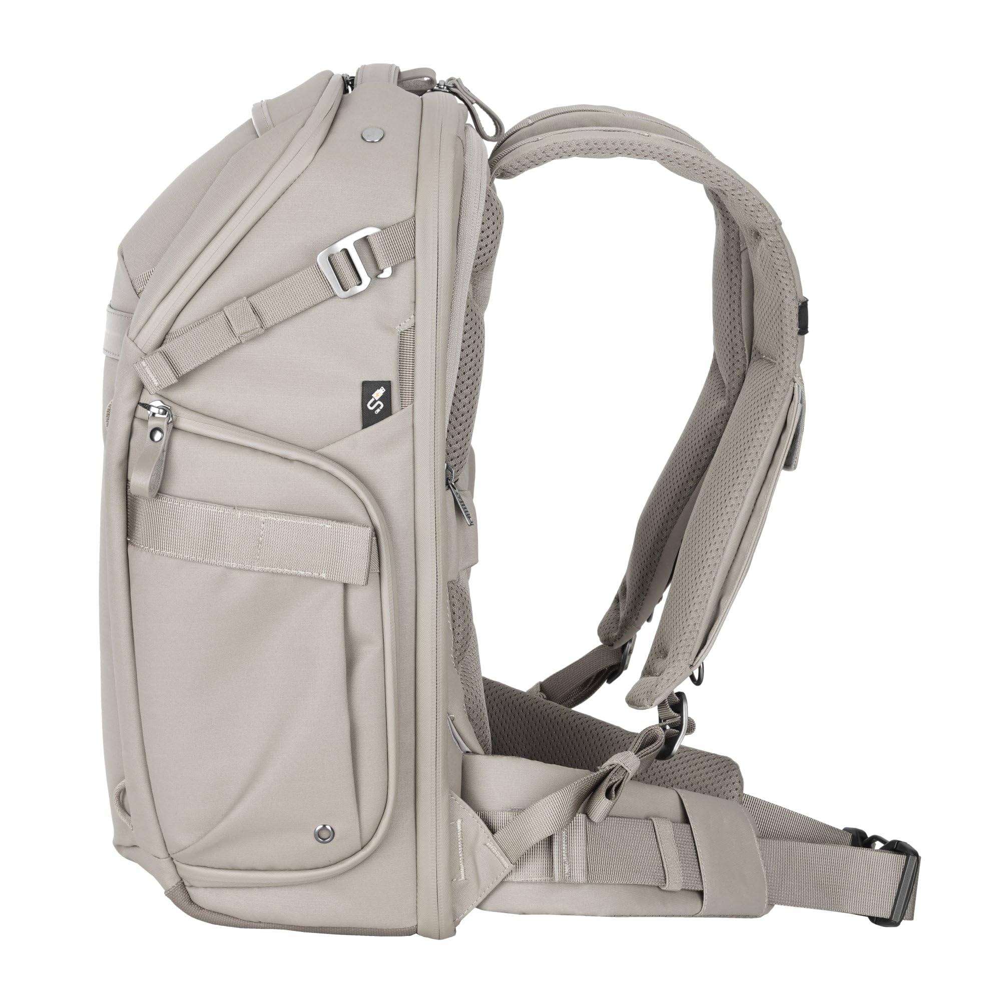 VANGUARD Veo Metro B25L CM - Mochila fotográfica para cámara objetivos, portátil y tablet, crema
