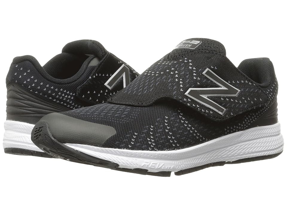 

New Balance Kids Rush (Little Kid) (Black/Grey) Boys Shoes