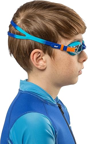 Miniatura 3 de Cressi Gafas de natación coloridas para niños y niñas de 4 a 8 años de edad, delfín 2.0, estrellas de mar y caballito de mar diseñadas en Italia