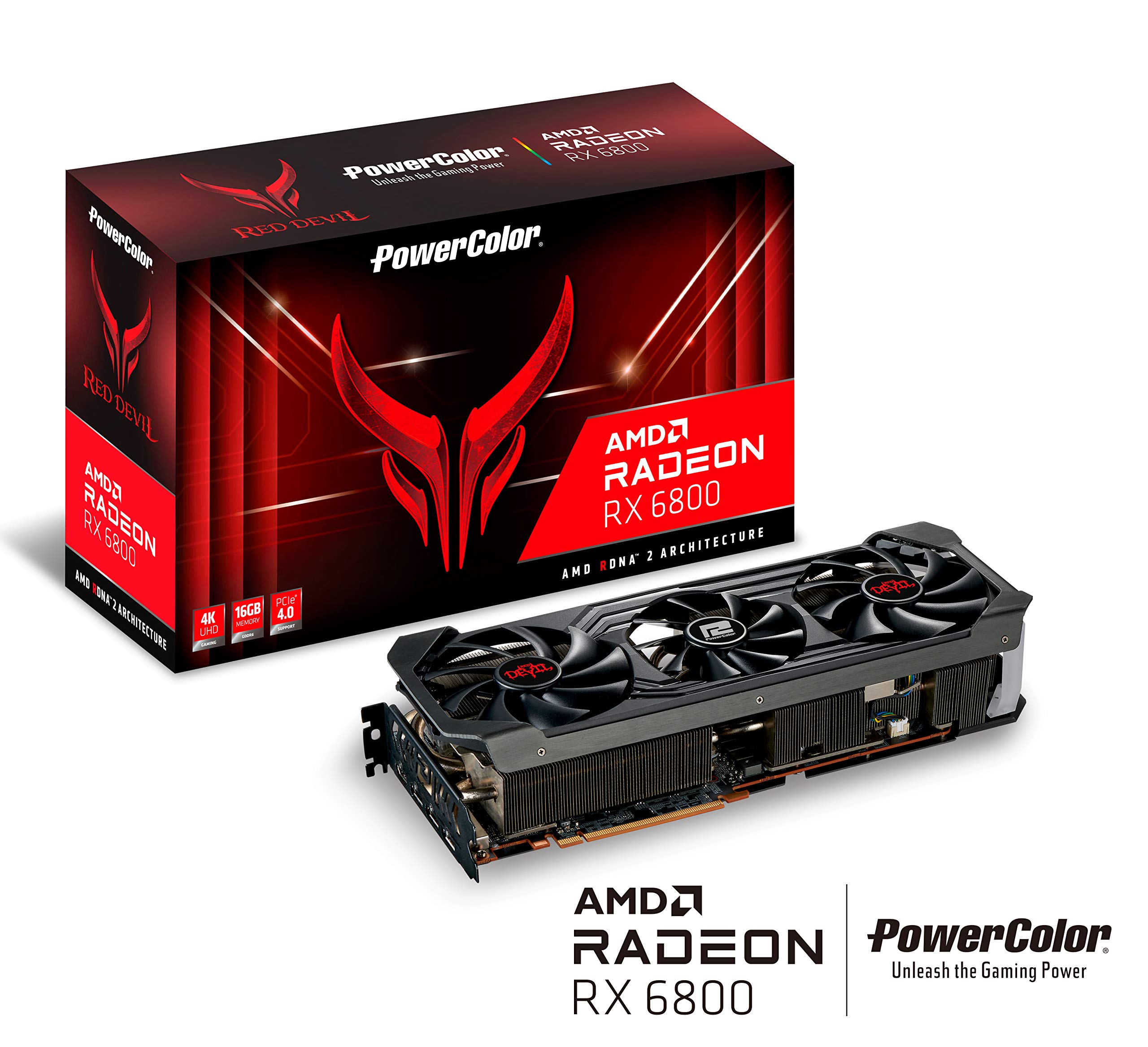 Amazon | PowerColor AMD Radeon RX6800 搭載 グラフィックボード 