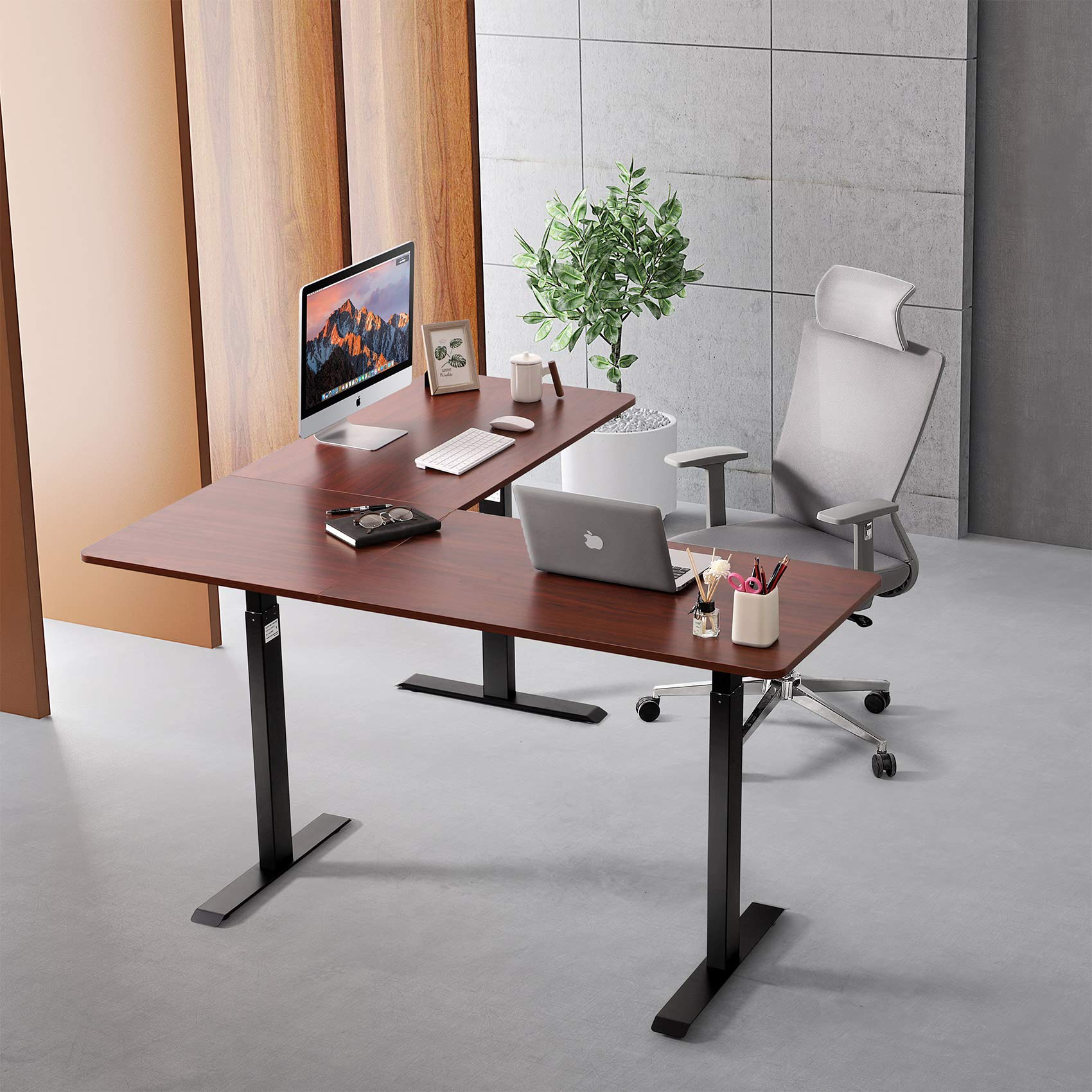 Amazon.com: UNICOO – L Shaped Crank Height Adjustable Standing