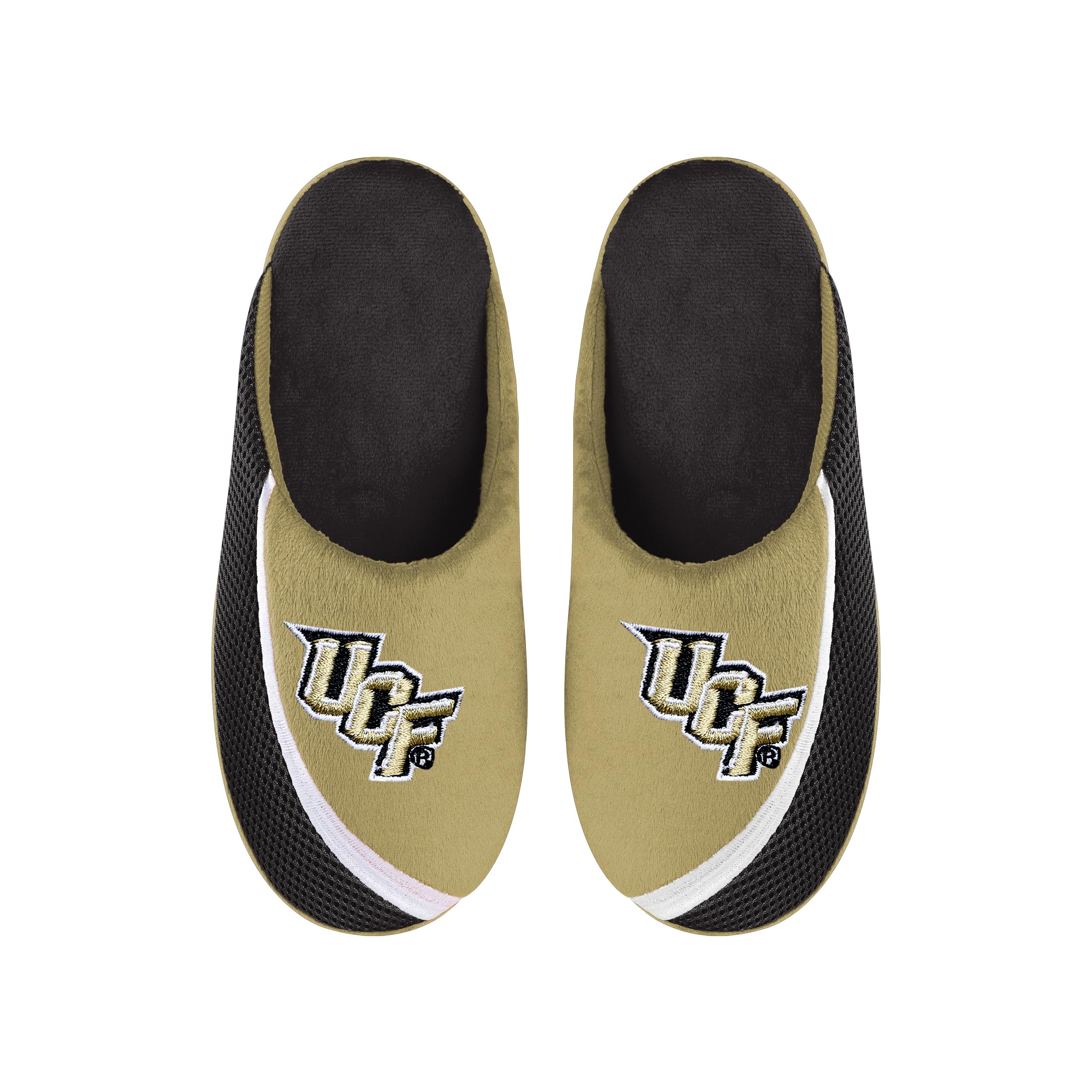 FOCO Men's NCAA 2022 Big Logo Color Edge Slipper