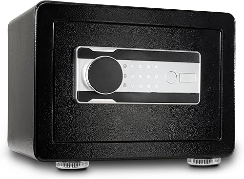 Miniatura 1 de Caja fuerte, Caja fuerte para el hogar con bolsa impermeable ignífuga, teclado, cajas fuertes de seguridad para documentos, joyas, dinero, armas de