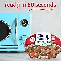 Vista 7 de Dinty Moore Estofado de Res Bajo en Sodio Bandeja para Microondas 9 onzas, Paquete de 6