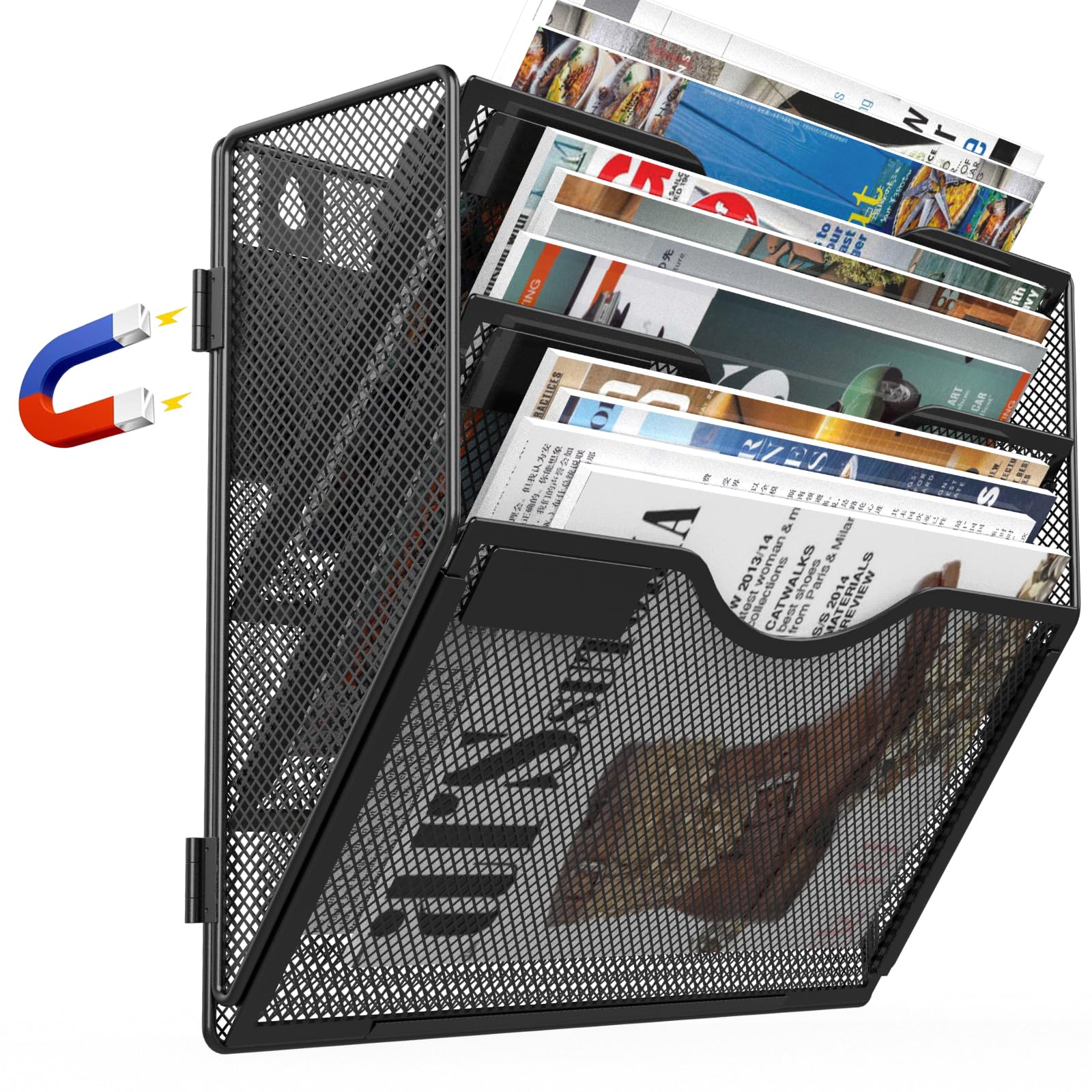 Photo 1 of LQPAFZ 3 Tier Magnetic File Holder
