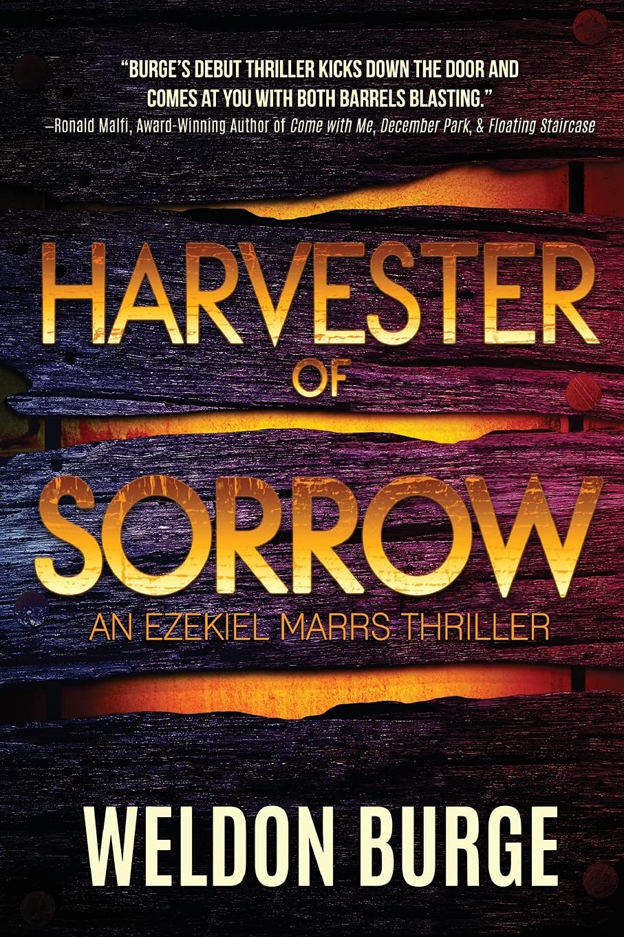 Buy Harvester of Sorrow: 1 (An Ezekiel Marrs Thriller) — BookShops.in