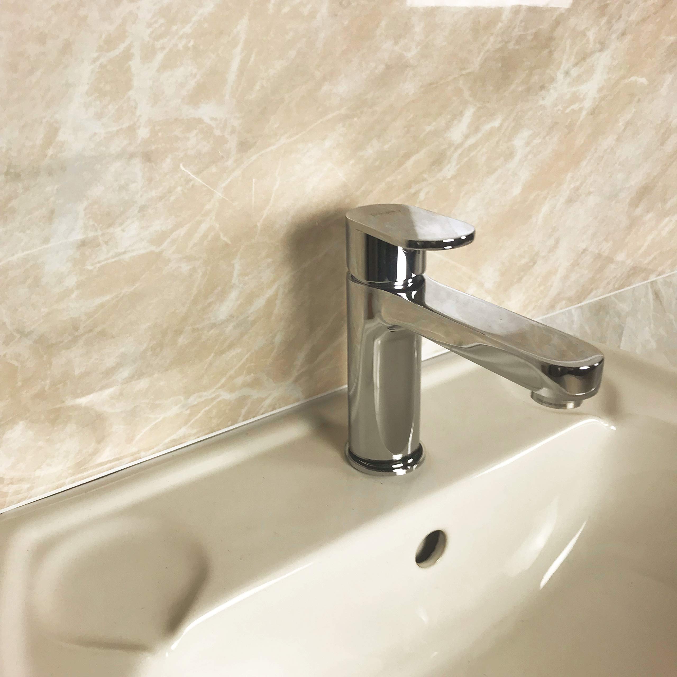 Buy 9 The Cladding Store Beige Marble Bathroom Wall Cladding Fully