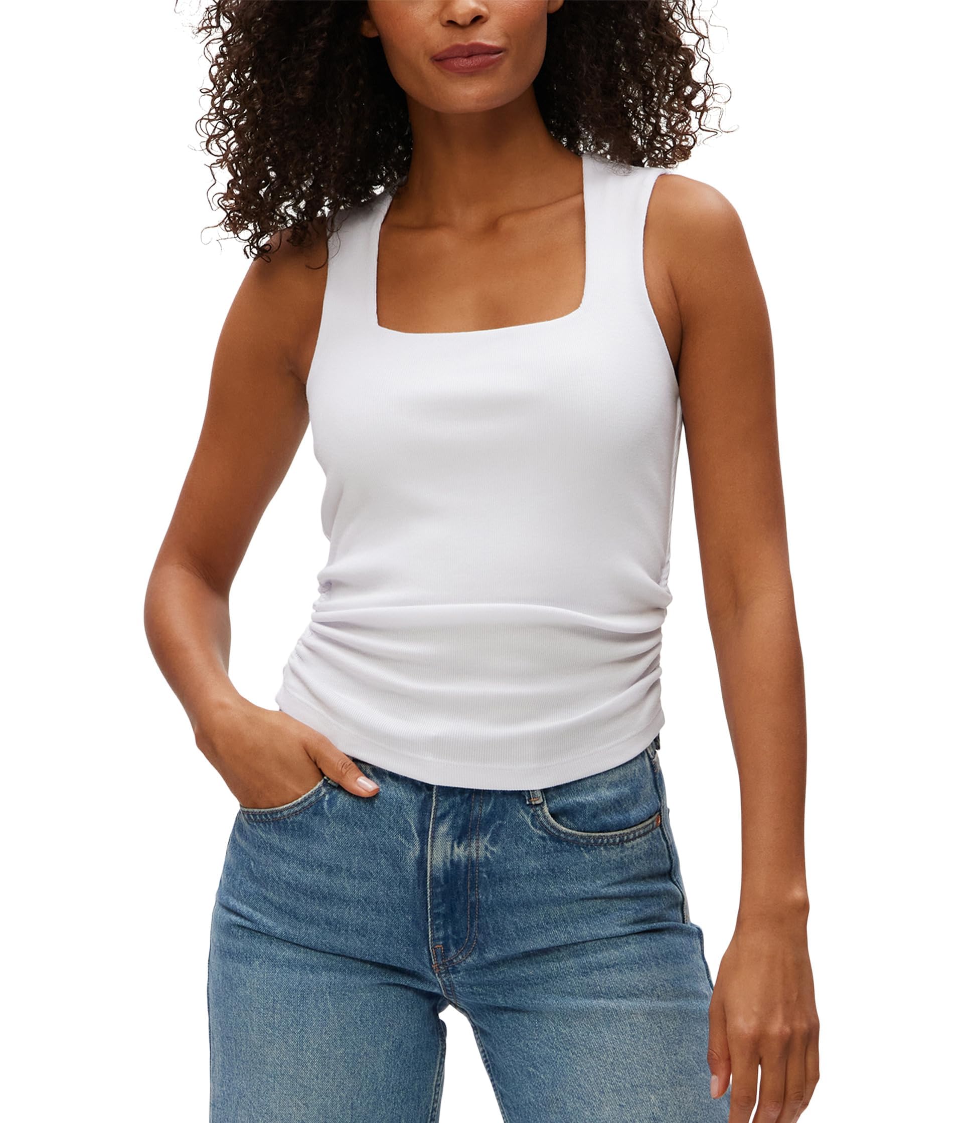 Michael Stars Maribel Square Neck Tank