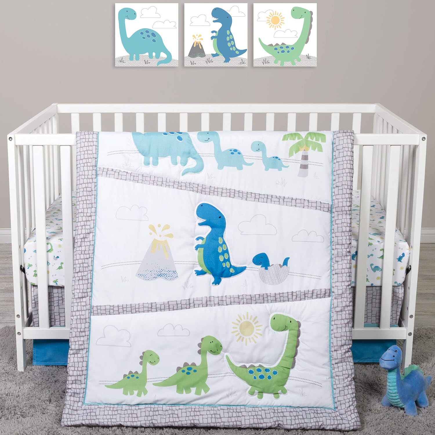Super Deal Product Cottontail Cloud Bunny Rabbit and Celestial Theme Microfiber 4 Piece Baby Girl Crib Bedding Set Flash Deals - 80% OFF Cottontail Cloud Bunny Rabbit and Celestial Theme Microfiber 4 Piece Baby Girl Crib Bedding Set