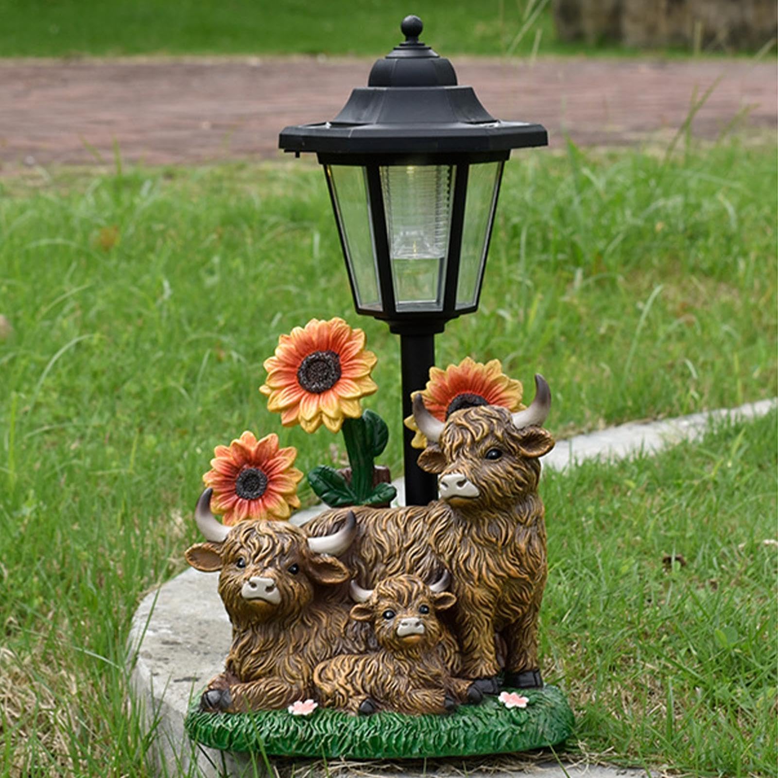 Animali da giardino Figura decorativa della luminosa