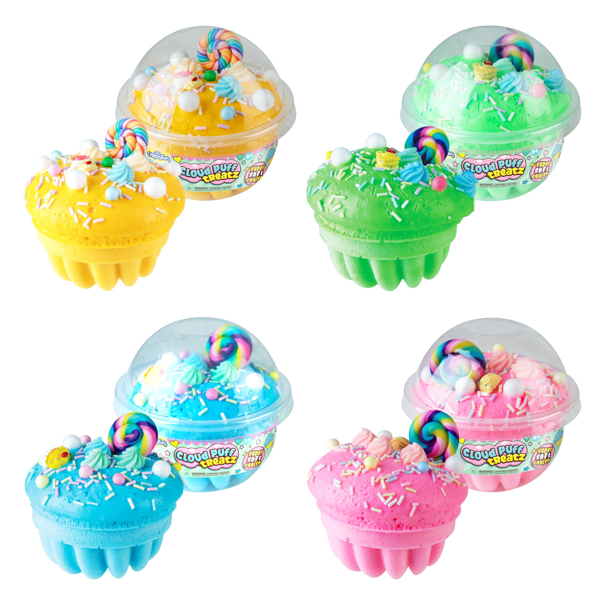 Amazon.com: ORB Curiosities Cloud Puff Treats Slow Rising Squishy