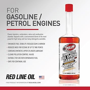 Red Line 60103 SI-1 Complete Fuel System Cleaner - 15 Ounce (12 Pack)