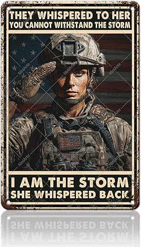 Miniatura 12 de Póster de soldado con texto en inglés «What is a Veteran» (What is a Veteran) Vintage Tin Signs Veteran, póster de soldado, cartel retro divertido