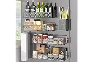 Magnetic Spice Rack: Space-Saving Kitchen Organization