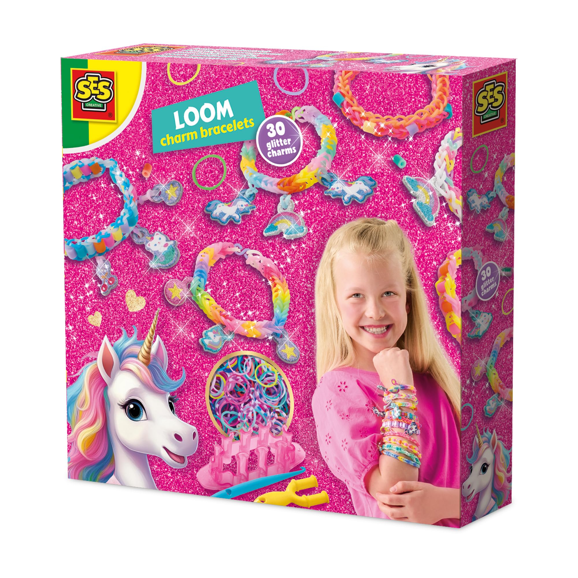SES Creative Loom Charm Bracelets - Multicolor