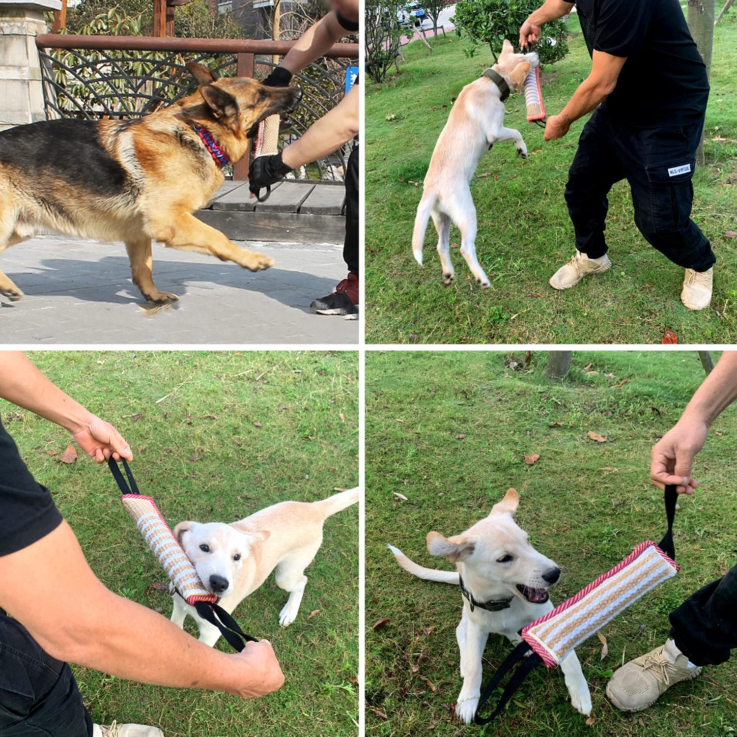 Kit Allenamento Cani Bangminda - Manicotto Protezione E Salsiccia Iuta Per Addestramento Morso - Foto 2